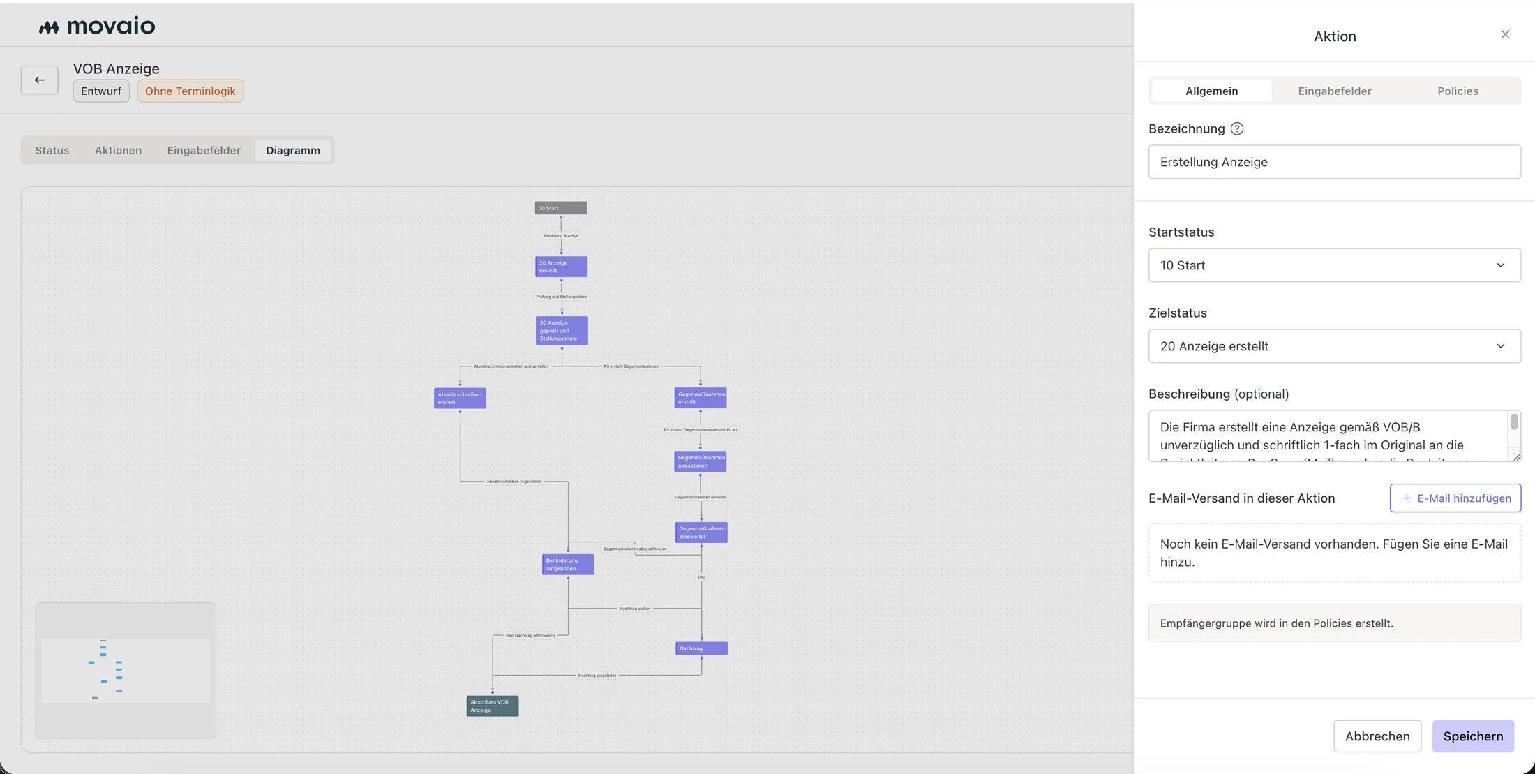 MOVAIO Workflow-Editor